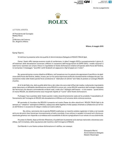 lettre de motivation rolex suissw|Travailler pour Rolex: Mode d'emploi .